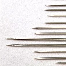 바늘 세트 3종 16개 손바늘 가정용 바느질, 1개