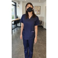 女款T/C護士服手術服護士服刷手衣橡皮筋制服組