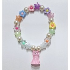 베라킴 반려견 반려묘 야광방울목걸이, 1개, 핑크냥이