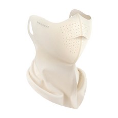 프라데라 자외선차단 스포츠 골프 런닝 사이클 유브이오프마스크, 1개, 아이보리