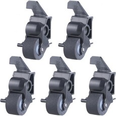 5개 핀치롤러 벨트 풀리 비디오 압력 기록기 롤러 카세트 데크 휠 벨트 풀리 교체용 풀리 휠, 5개 핀치롤러 벨트 풀리 비디오 압력 기록기 롤러 카세