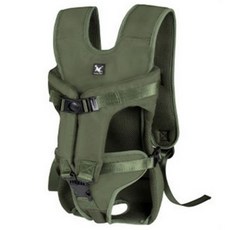 소풍 강아지 캐리어 가방, 그린, 1개