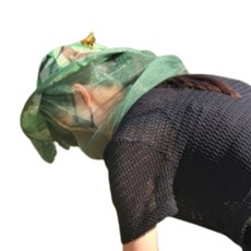 카키색 양봉 모자 캡 모기 벌레 해충 벌 차단 보호 낚시 등산 햇빛 가리개 자외선 차단 벌망 벌초 방충 망사, 1개