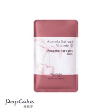 POPCARE好在乎 西印度櫻桃維生素C膠囊 補充包, 1個, 125顆