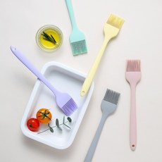 이지실리 실리콘 오일 브러쉬, 옐로, 1개