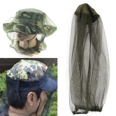 한빛몰 얼굴모기장 모자위에 쓰는 방충망 등산모자방충망