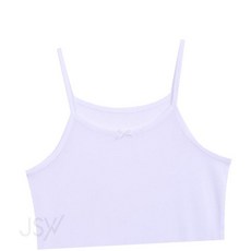 웍스비 인견 여아 끈런닝 끈나시