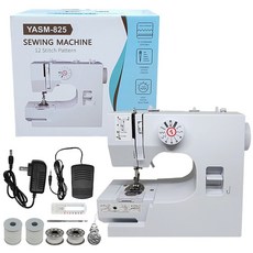 騰星 YASM-825 電動縫紉機 12種縫線模式, 825縫紉機, 如圖所示
