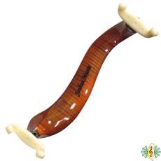 楓木小提琴肩墊 通用型肩托 (贈擦琴布), 1個, 3/4~4/4