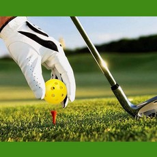 가볍고 안전한 실내 연습용 플라스틱 골프공 무광