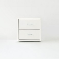 피하 서랍 35x26x35 2단 화이트