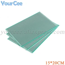 양면 프로토 타입 Pcb Breadboard 범용 인쇄 회로 보드 2X8 3X7 4X6 7X9 8X12 10X10, 07 15X20CM