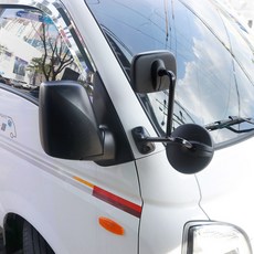 콕스 작업형 2way 광각미러 G타입 포터2 봉고3 사이드 미러 보조 거울 자동차 와이드 백미러 사각지대 차량 볼록