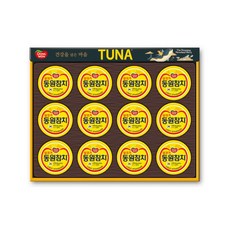 동원참치 친호 대체품 (T12호) 직원 추석 설 명절선물세트 거래처 친척 지인 병원 교회 참치 햄 식용유, 1개