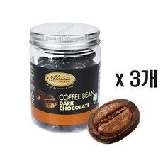 벤스 커피빈 다크 초콜릿, 3개, 120g