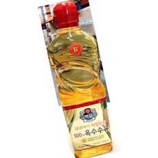백설 옥수수식용유 900ml 업소용, 1개