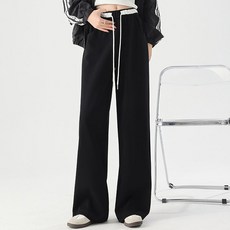 스토리원 WM-SSBT046 여성 배색라인 밴딩 트레이닝 팬츠 바지