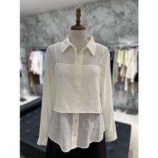 보브 뷔스티에 레이어드 블라우스 (7155360006) 740772