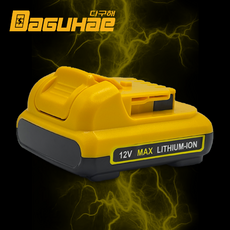 DAGUHAE 호환 디월트 DCB127 DCB126 12V 3.0Ah 리튬이온 슬림 배터리 밧데리, 1개
