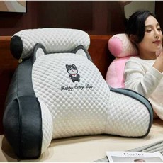 아이스 허리 테릴렌 베개 여름 썸머 보호 등쿠션 다기능 귀여운 허스키-쿨 중(60x45x20)
