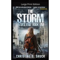 (영문도서) The Storm - Large Print Edition Hardcover, Christine Shuck, English, 9781955150217