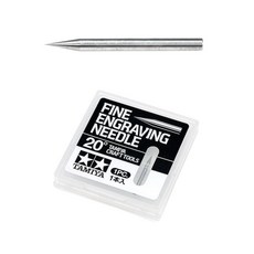 타미야 크래프트 툴 시리즈 No.148 줄무늬 조각 초경 블레이드 20° 플라스틱 모델용 공구 74148, 1개