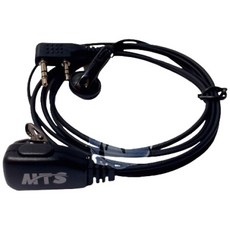 MTS 對講機耳機 線材強化型耳塞式耳機 K型接頭通用款, 無