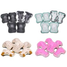 주트 주트 뉴 어린이 보호대 세트(9~14세) 인라인/보호장구, 블랙, 1개