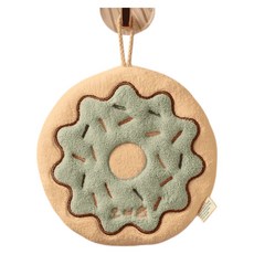 可愛甜甜圈造型掛式擦手巾，廚房家用吸水抹布，柔軟吸水，掛式設計，方便收納, 甜甜圈擦手巾, 1個