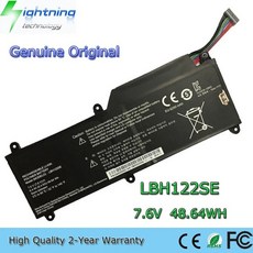 LG 울트라북 U460 U460-K.AH5DK U460-M.AFB5L et 용 새 LBH122SE 7.6V 48.64Wh 노트북 배터리