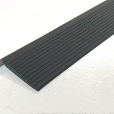 레디박스 잘라쓰는 문턱 넘는 접착 논슬립 경사로 매트, 블랙, 1개