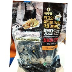 간장 일회용간장(맛장군6gx200입), 6g, 1박스