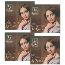 순수 더 살롱 컬러 아트 갤러리 4.3 밀크 브라운X4개, 밀크 브라운, 4개