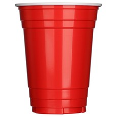 台灣派對杯 紅色款 450ml, 1個, 50個裝