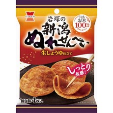 이와츠카제과 니가타 습식 센베이 4개입, 1개