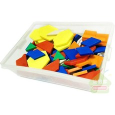 幼教家 六形六色教學教具 (學數數.認顏色.形狀分類.創意圖案組合), 1個