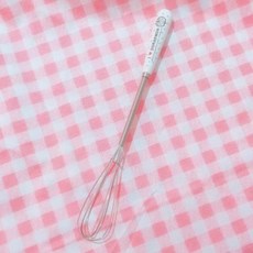 家用攪拌器 台灣出貨 卡通打蛋器 手動家用攪拌器 迷你打蛋網 攪拌棒 奶油打發 甜品烘焙工具, 波點叮當, 1個