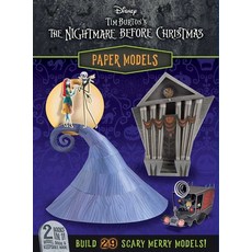 (영문도서) Disney: Tim Burton's the Nightmare Before Christmas Paper Models Spiral, Thunder Bay Press, English, 9781667202341