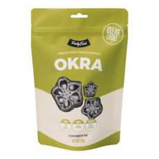 트러스티푸드 강아지 동결건조 야채 간식, 1개, 25g, 오크라