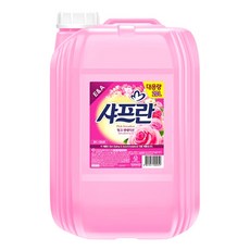 LG생활건강 샤프란 20L 섬유유연제 대용량 - 1통, 1개