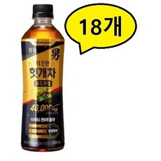 광동 더 진한 헛개차 골드라벨, 500ml, 18개