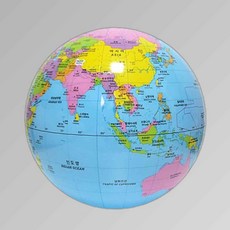 지구본 지구룬 대형 풍선 40cm 컬러룬, 본상품