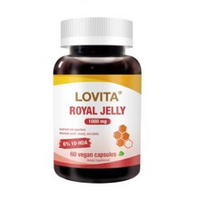 Lovita愛維他 蜂王漿1000mg含6%癸烯酸(60顆)小資屋, 1個