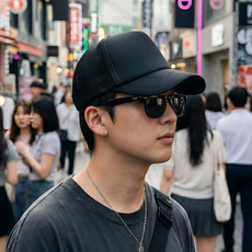 빅사이즈 대두 볼캡 무지 메쉬 남녀공용 모자 세컨드드랍