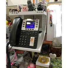 유 화기 키폰 거치대 사무실 1 투명 회사 세로 사무실파티션 일반, 3 화이트25 25 15노펀칭, 이층, 25x15cm