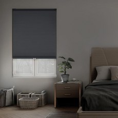 DEZ FURNISHINGS Cordless 1.5" Signature Blackout Cellular Shade Energy Saver 32.5" W x 60" H Wh