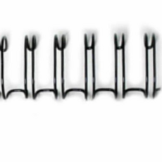 와이어링제본기 와이어 제본링 100개입 흰색 무선제본기 14.3mm 79000EA 1EA, 본상품