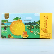 삼립 제주 한라봉 제리뽀 16개입 감귤젤리 여행 선물 기념품 아이들간식, 1박스, 960g