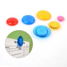 냉장고원형자석 미니냉장고자석, 제품선택, 컬러원형 대 8P (4cm)