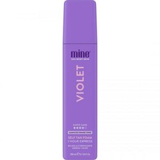 마인탄 | 컬러 보정 셀프 태닝 폼 컬렉션 - 1시간 표현 가짜 태닝 무스 가볍고 빠르게 건조하며 초암흑광 모든 톤을 위한 무광 태닝 무스 6.7 Fl Oz, 1개